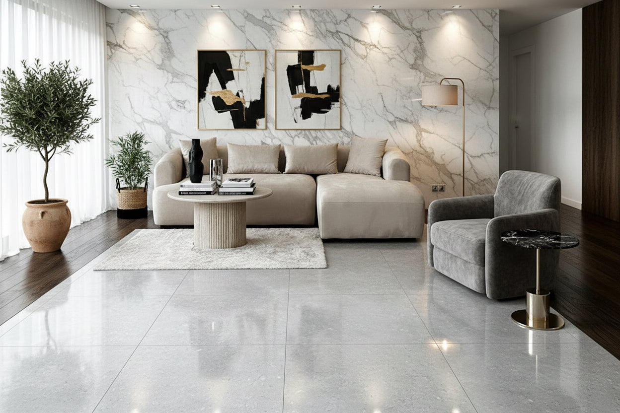 Canapé d'Angle Ela Velours Beige